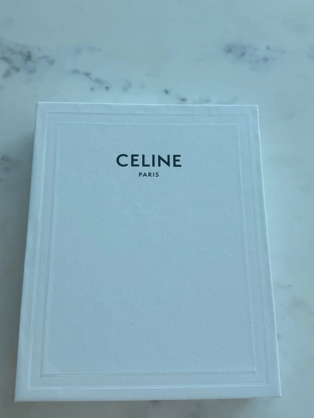 Celine Medium Triomphe Canvas & Calfskin Notebook Cover + Notebook